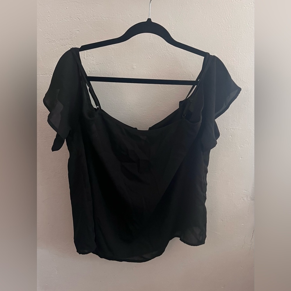 Sheer dress top
